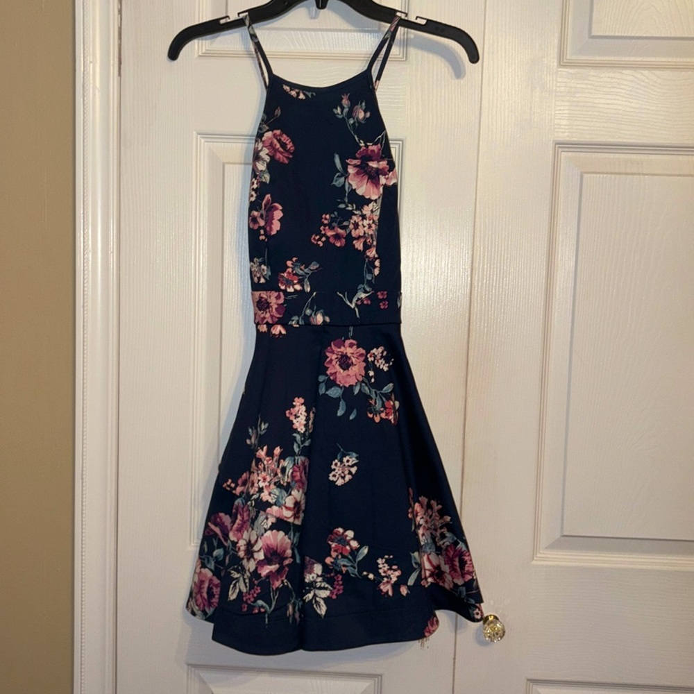Juniors size 3 floral dress